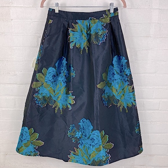 Anthropologie Maeve Ronette Jacquard Skirt - Picture 2 of 14